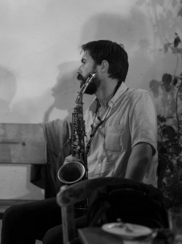 James Wylie in Music village